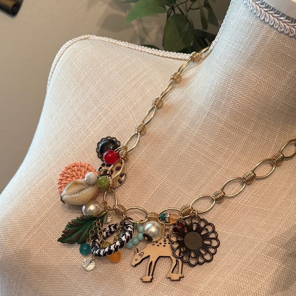 Plunder Necklace with Colorful Charms - Picture 3 of 7